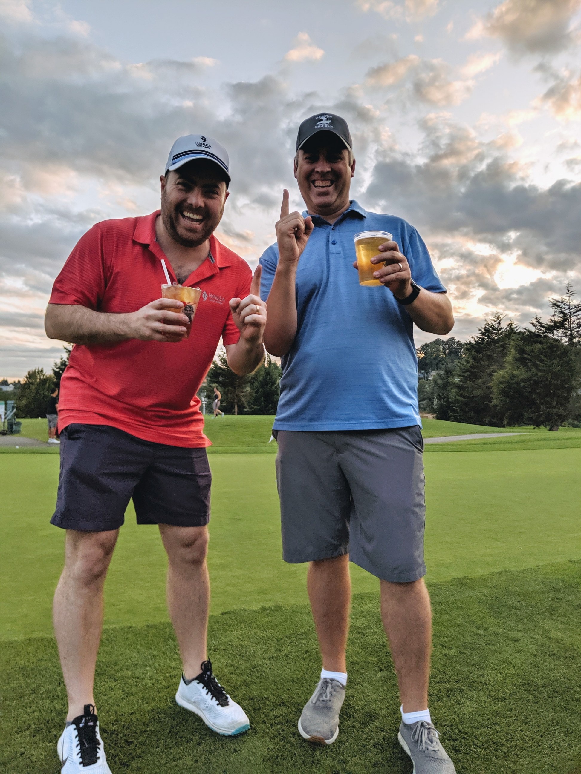 Social golf league Seattle