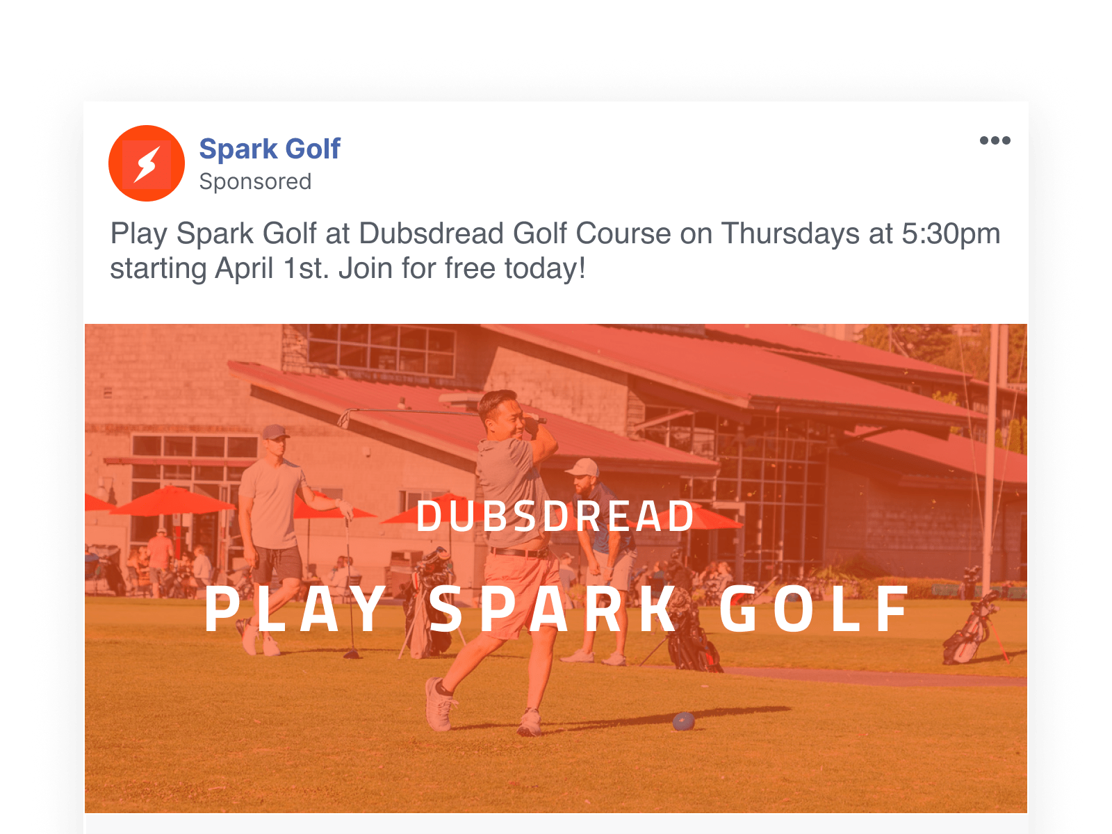 Join Spark Golf Leaagus